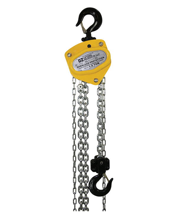 1.5 Ton weight capacity chain hoist