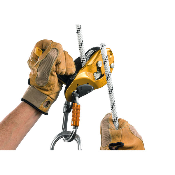 Petzl Axis Static Rope – The line of Petzl ropes is designed for professionals in the vertical world. The AXIS 11 mm low stretch kernmantel rope with sewn termination is designed for work at height. – Now available at MTN Shop US.