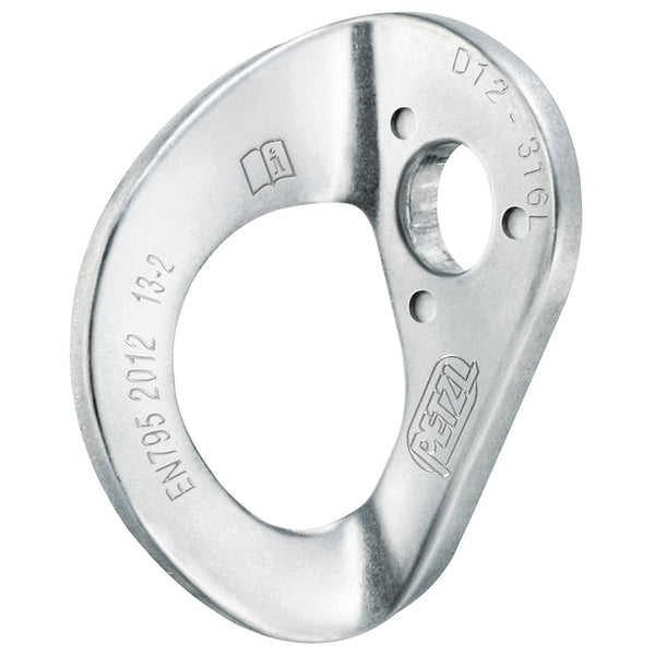 Petzl Coeur Hanger (paquete de 20): Percha de acero diseñada para uso en interiores con pernos de 10 y 12 mm. Percha: - fabricada en acero, para uso interior - sistema antigiro de percha. – Ahora disponible en MTN Shop US.