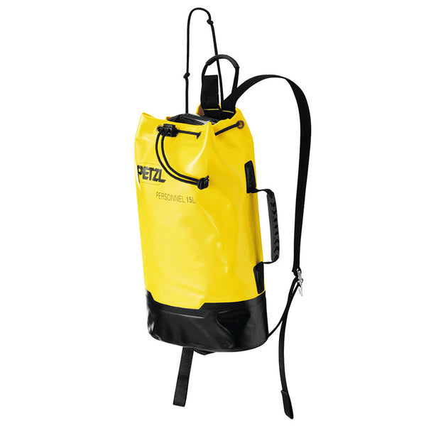 Petzl Personnel Gear Bag – The PERSONNEL is a rugged and lightweight 15-liter backpack. It is made of PVC-free material, and its welded construction provides great strength. – Now available at MTN Shop US.