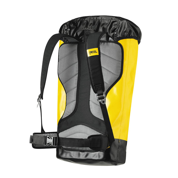 Petzl Transport Gear Bag – The TRANSPORT is an especially comfortable and rugged 45-liter backpack. It is made of the PVC-free material, and its welded construction provides great strength. – Now available at MTN Shop US.