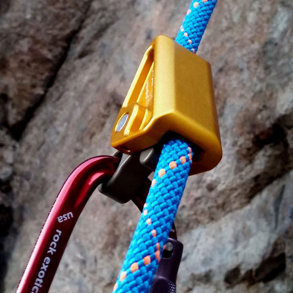 Rock Exotica rockGrab– The RockGrab is an advanced version of the traditional rope grab. The rockGrab body is milled along the side to remove unnecessary material. – Now available at MTN Shop US.