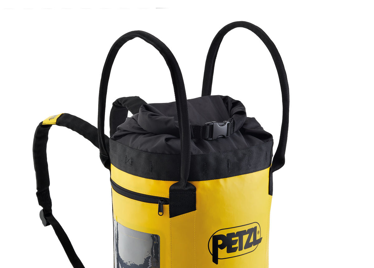 Bolsa para cuerdas Petzl Bucket 30 – Para trabajar cómodamente son necesarias buenas herramientas: mochilas, guantes, accesorios... Petzl ofrece toda una línea de accesorios innovadores. – Ahora disponible en MTN Shop US. - imagen 4
