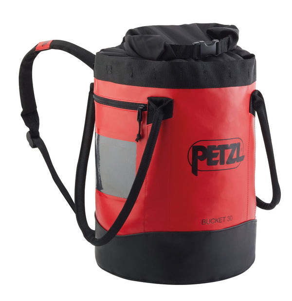 Petzl Bucket 30 Rope Bag – For comfortable work, good tools are necessary: packs, gloves, accessories... Petzl offers an entire line of innovative accessories. – Now available at MTN Shop US.