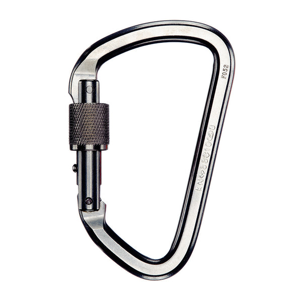 Mosquetón de bloqueo de acero inoxidable PMI SMC Lite: los mosquetones de bloqueo de acero inoxidable SMC Lite son compactos, livianos y los profesionales de rescate en espeleología y montañismo los utilizan con frecuencia. Puerta con cerradura de tornillo: ahora disponible en MTN Shop US.