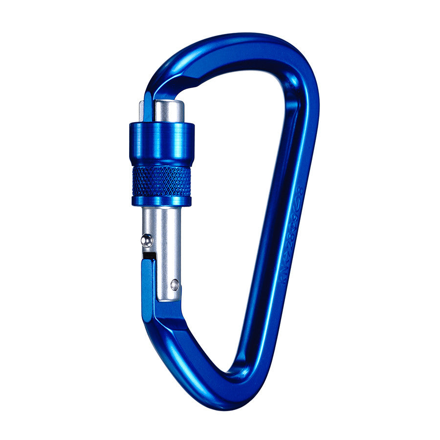 Mosquetón con cierre de rosca cinético PMI SMC – NFPA– El mosquetón cinético SMC cumple con todos sus requisitos de protección personal. Apertura de compuerta roscada de 0,98" con cierre de llave. Ideal para trabajos en altura; liviano: ahora disponible en MTN Shop EE. UU. - imagen 4