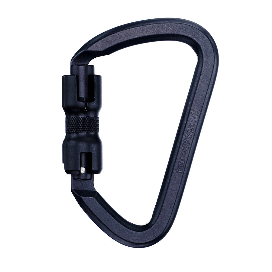 Mosquetón PMI SMC Kinetic Dual-Lock – NFPA– El mosquetón SMC Kinetic cumple con todos sus requisitos de protección personal. Nariz de bloqueo con llave y apertura de puerta giratoria de doble acción de 0,98". Ligero para alturas: ahora disponible en MTN Shop EE. UU. - imagen 7