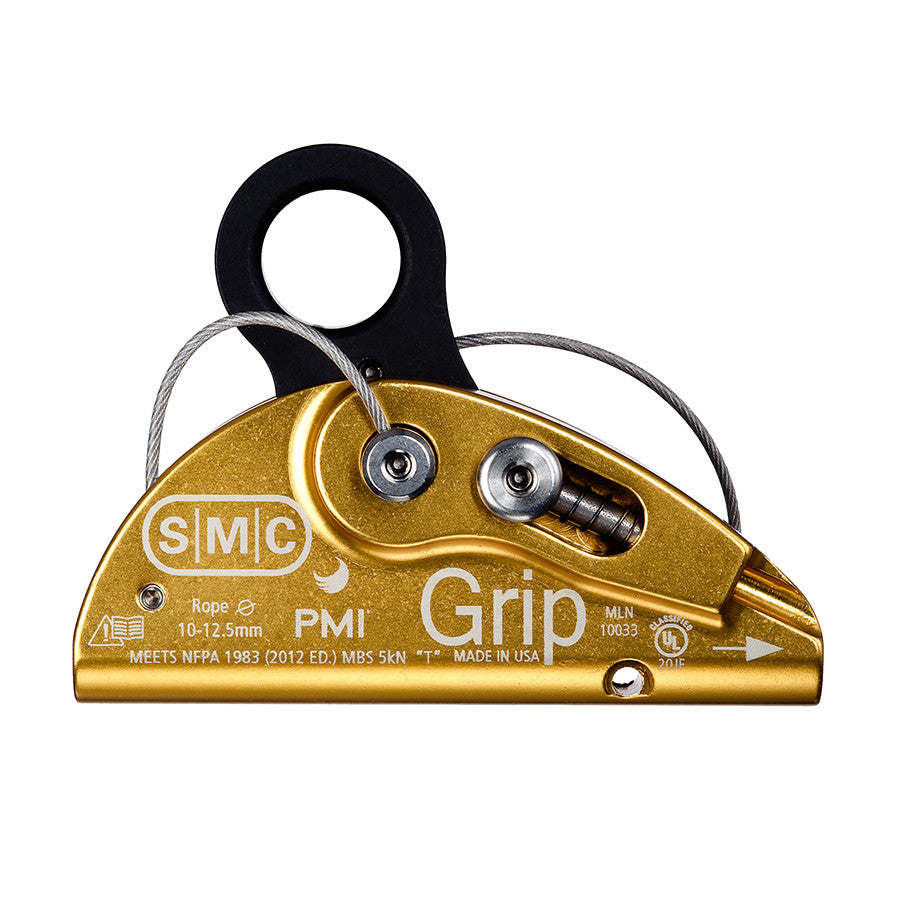 Empuñadura anodizada SMC/PMI: La empuñadura anodizada SMC/PMI es una empuñadura de cuerda sólida y compacta que se puede utilizar como trinquete o para sujetar una cuerda kernmantle. Leva especial protege la cuerda en caso de carga inesperada: ahora disponible en MTN Shop US. - imagen 2