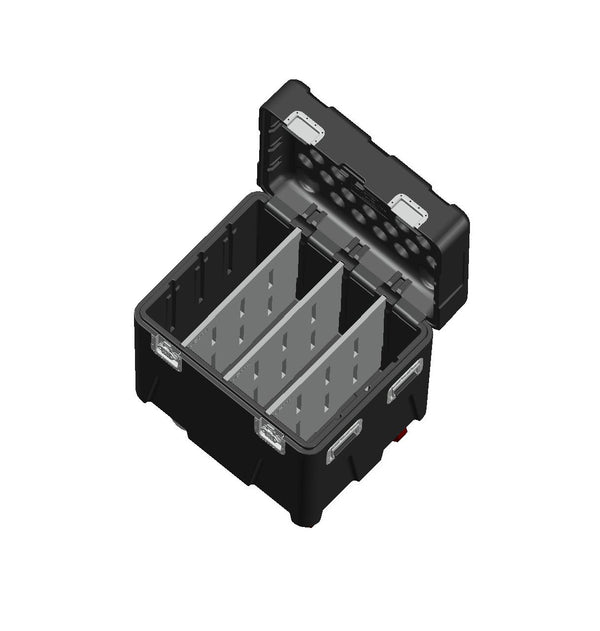 Mountain Productions BOX®: Paquete de inserto Spektrum Series SM – Compartimentos de almacenamiento cuádruples– – Ahora disponible en MTN Shop US.