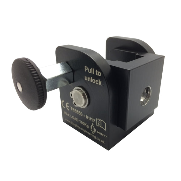 Doughty Clamp's Space Saver (SWL: 220lbs). Supplied by MTN Shop