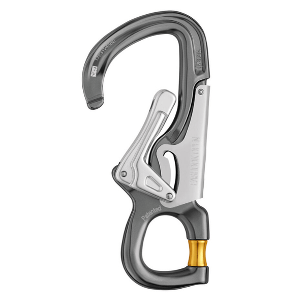 Petzl EASYHOOK OPEN Gated Connector - H Cross-Section