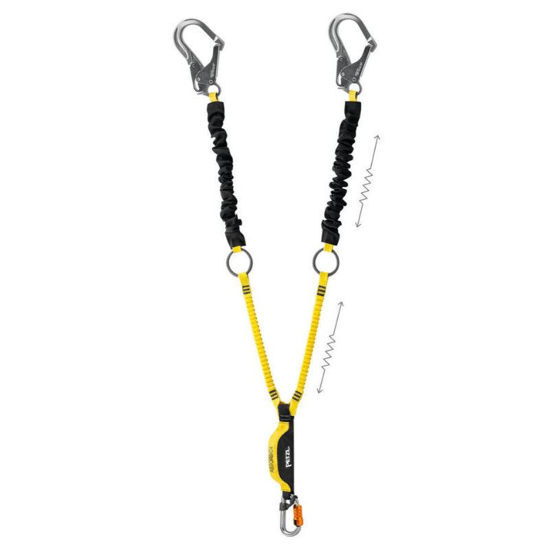 Petzl ABSORBICA-Y TIE-BACK Lanyard