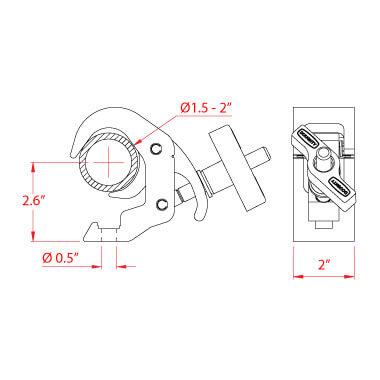 Doughty Quick Trigger Clamp Specifications - MTN Shop