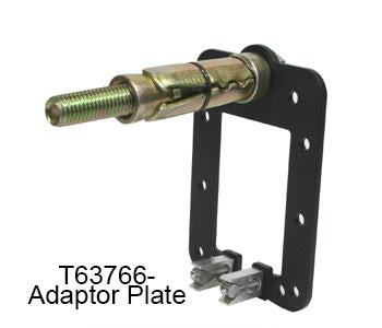 Doughty Theatre Curtain Track (Six Track) End Plate/Adaptor Plate