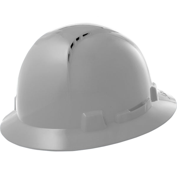 Lift Safety Hard Hat- Full Brim & Vented (Briggs); Grey