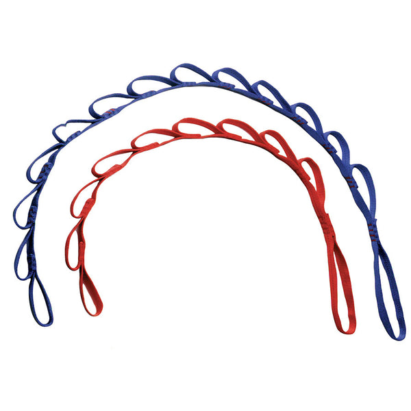 PMI Gear Daisy– PMI’s Gear Daisy is constructed of 1” tubular webbing for organizing your gear. Hand loop at one end, made from 1" tubular webbing, 3' and 4' lengths available – Now available at MTN Shop US.