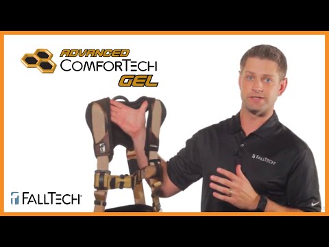 Construction Belted Full Body Harness, Tongue Buckle Leg Adjustment