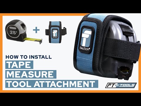 Tape Measure Holder Tool Attachment
