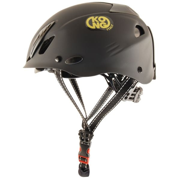 Casco de trabajo Kong Mouse: el casco de trabajo Kong Mouse es un casco de seguridad liviano, cómodo y bien ventilado. Incluye rueda de ajuste de tamaño, orificios de ventilación y orificios pretaladrados para la instalación de accesorios Kong. Tamaño universal (52-64 cm). Disponible en varios colores. Compra ahora. – Ahora disponible en MTN Shop US. - imagen 4