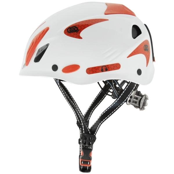 Casco de trabajo Kong Mouse: el casco de trabajo Kong Mouse es un casco de seguridad liviano, cómodo y bien ventilado. Incluye rueda de ajuste de tamaño, orificios de ventilación y orificios pretaladrados para la instalación de accesorios Kong. Tamaño universal (52-64 cm). Disponible en varios colores. Compra ahora. – Ahora disponible en MTN Shop US. - imagen 10