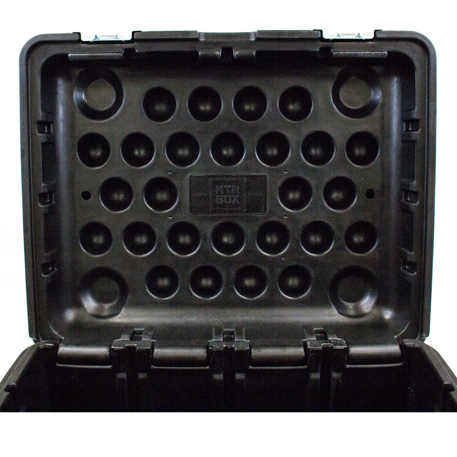 Mountain Productions BOX®: Spektrum Series SM: la maleta de carretera MTN BOX®: Spektrum Series SM es la mejor maleta de carretera de producción de su tipo, con un tamaño compacto, una durabilidad inigualable e inserciones intercambiables. – Ahora disponible en MTN Shop US. - imagen 3
