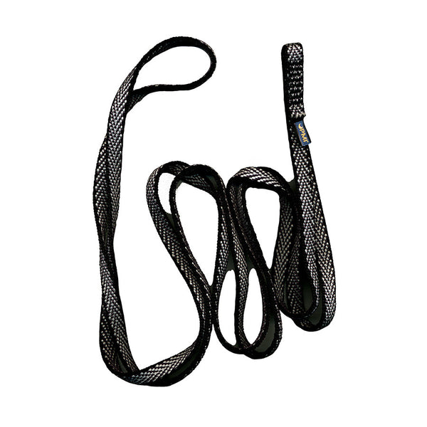 PMI Power Sling: los Power Slings de PMI son eslingas cosidas de resistencia ultraalta que aún son livianas y fáciles de manejar. Ideal para anclajes no dinámicos, resistentes a la abrasión, CE EN 566. – Ahora disponible en MTN Shop US.