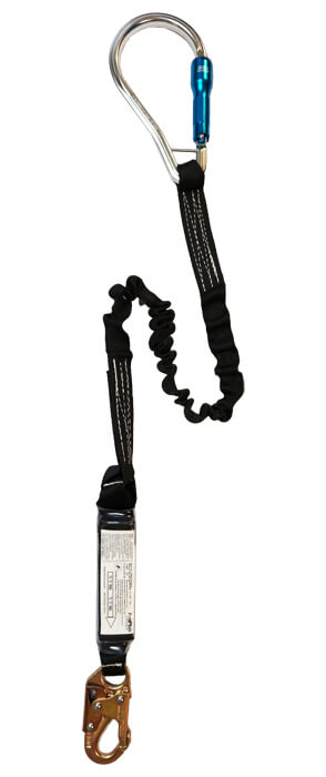 ProPlus Shock Absorbing Lanyard with Oversized Carabiner