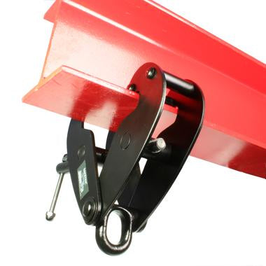 La abrazadera para vigas Doughty (resistente) se adapta a vigas de 75 a 220 mm de ancho. Suministrado por MTN Shop UE - imagen 3