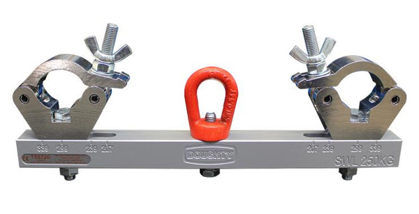 Doughty Solid Hanging Truss Adapter (Aluminum). Supplied by MTN Shop EU