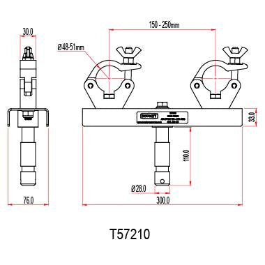 Especificaciones del adaptador de armazón fijo Doughty - Tienda MTN - imagen 2