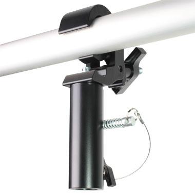 Doughty Quick Trigger TV Clamp(Black) fits ⌀1.5'' - 2'' Bar - MTN Shop