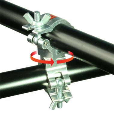 Doughty Aluminum Swivel Coupler - Atom Clamp 360 Degree Rotation - MTN Shop