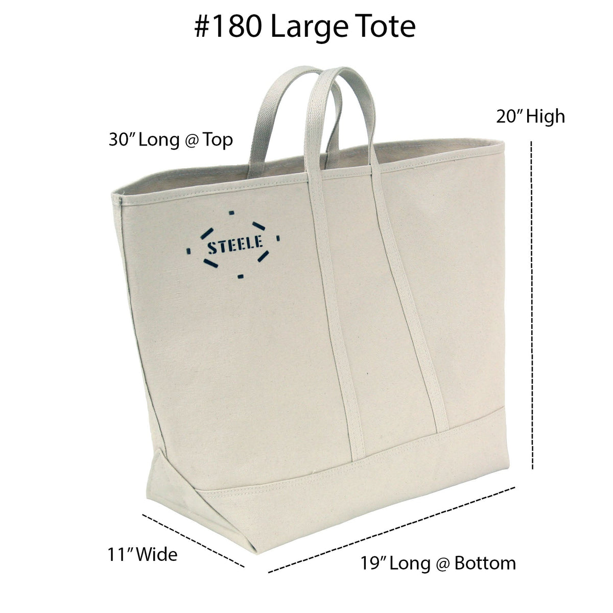 Bolso tote de lona natural Steele Canvas Basket Corp - Grande 5 "– – Ahora disponible en MTN Shop EE. UU. - imagen 9
