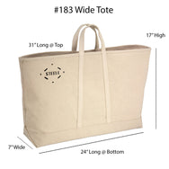 Bolso tote de lona natural Steele Canvas Basket Corp - Ancho 5 "– – Ahora disponible en MTN Shop EE. UU. - imagen 6