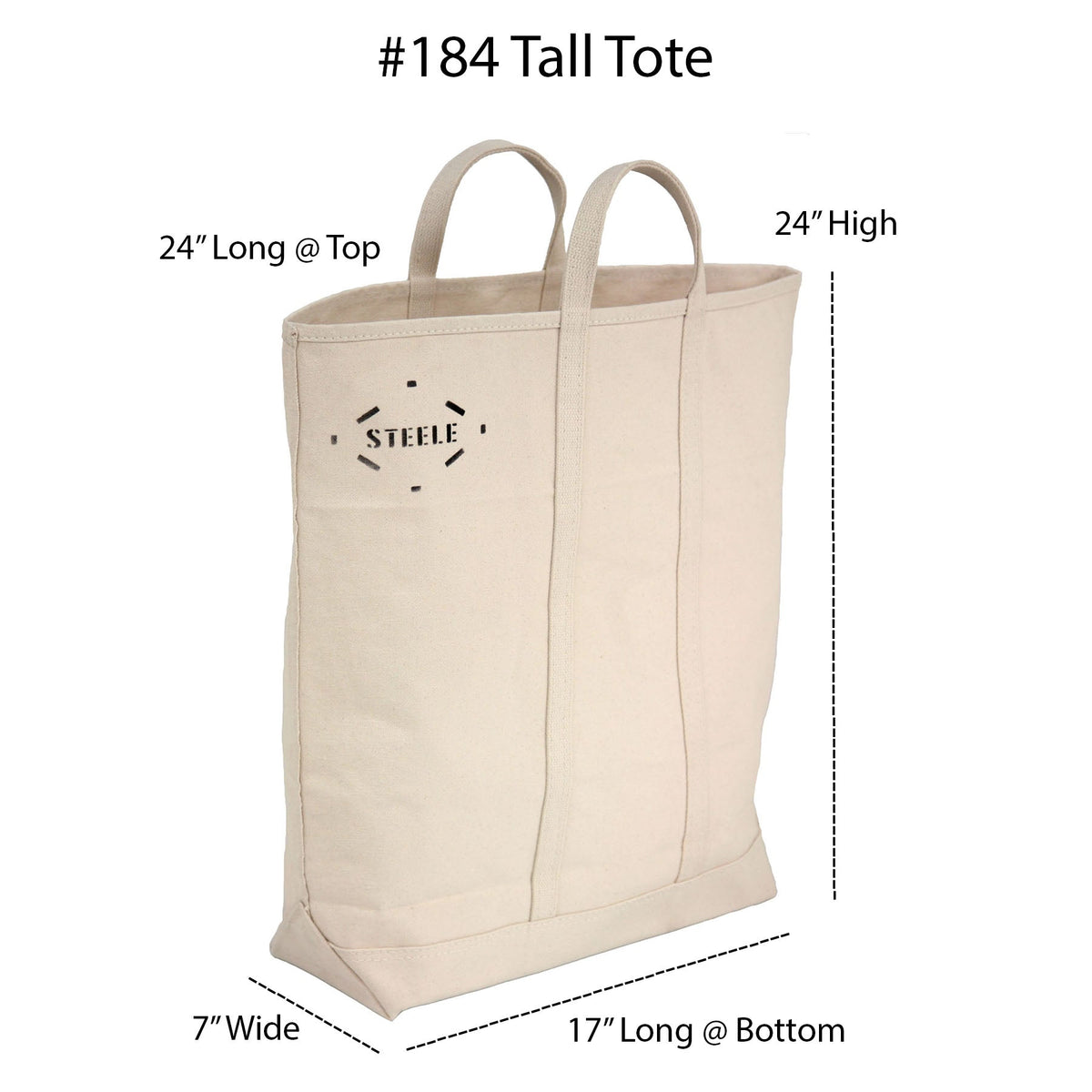 Bolso tote de lona natural Steele Canvas Basket Corp - Alto 5 "– – Ahora disponible en MTN Shop EE. UU. - imagen 7