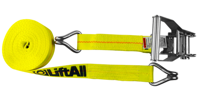 Lift All Load Hugger® U-Hook Ratchet Tiedown, 2” Webbing, 10,000LB WLL