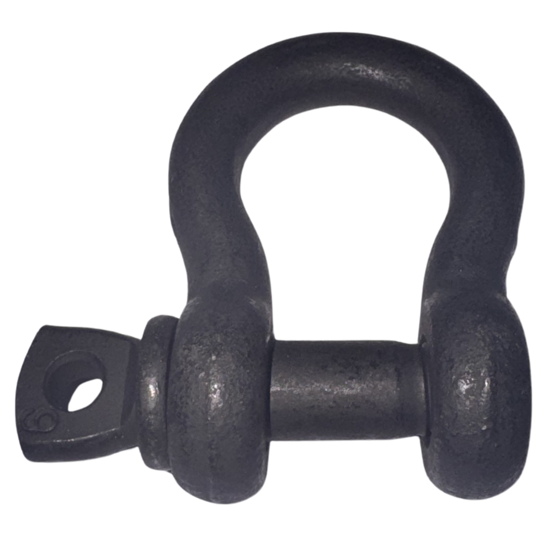 Green Pin Theatre Shackle SC large bow shackle non-reflective black finish - imagen 15