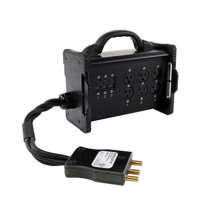 Receptores Lex de 60 amperios Bates a Edison dúplex