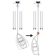 KONG Chain Gripper anchor bridle system for boat positioning diagram - imagen 9