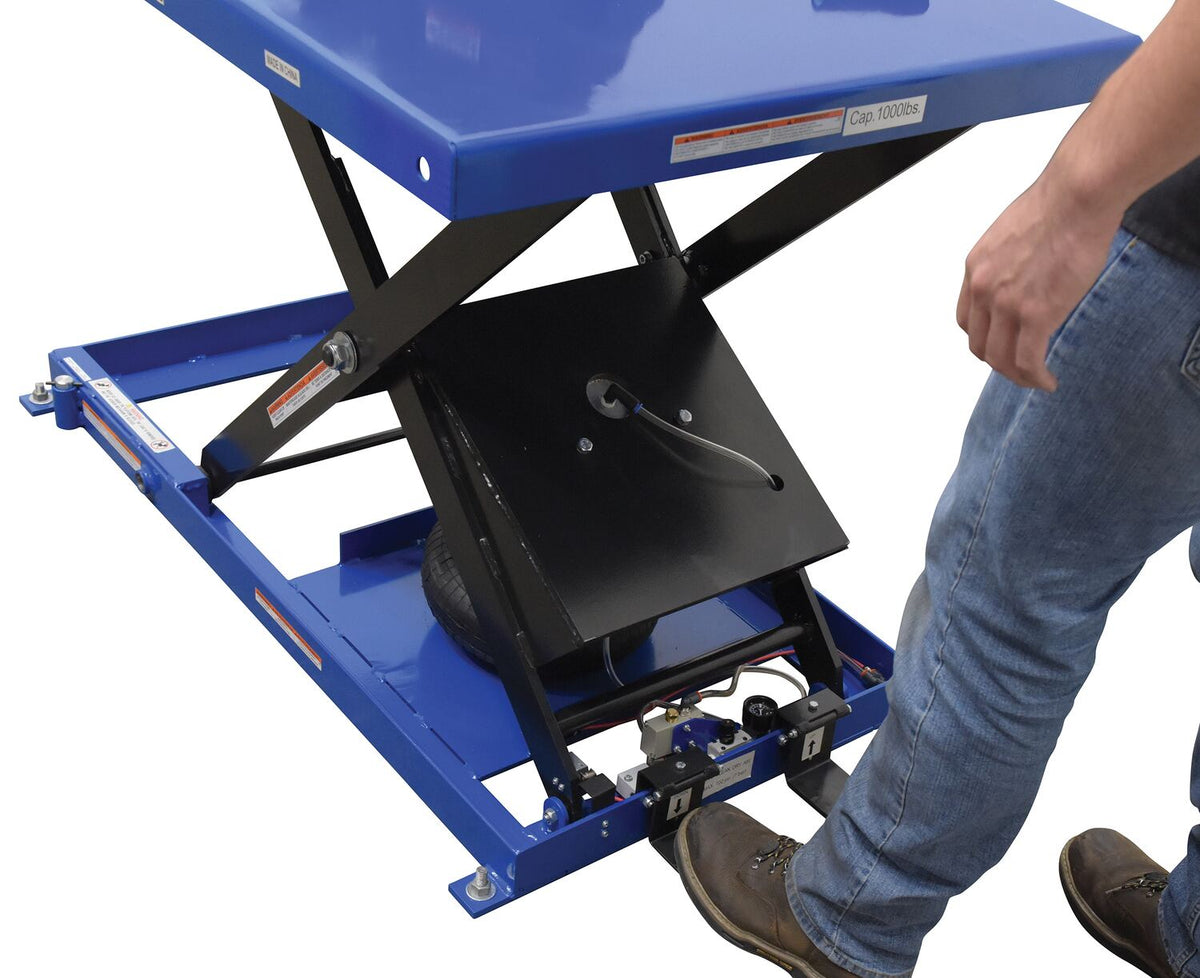 Mesas elevadoras de tijera con bolsas de aire de servicio pesado de Vestil Manufacturing Corp– – Ahora disponibles en MTN Shop US. - imagen 8