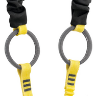 Elemento de amarre Petzl ABSORBICA-Y TIE-BACK: el Petzl ABSORBICA-Y TIE-BACK es un elemento de amarre doble con anillas de amarre intermedias integradas y un absorbente de energía compacto. Diseñado para la progresión vertical en estructuras de gran tamaño. Disponible con o sin conectores. Compra ahora. – Ahora disponible en MTN Shop US. - imagen 9