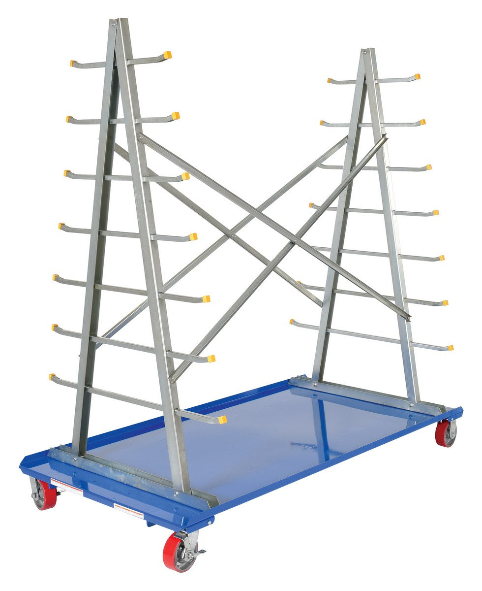 Carro de almacenamiento con estructura en A de Vestil Manufacturing Corp– – Ahora disponible en MTN Shop US. - imagen 3