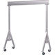 Vestil Manufacturing Corp Grúas pórtico de aluminio de altura ajustable con ruedas de bloqueo total