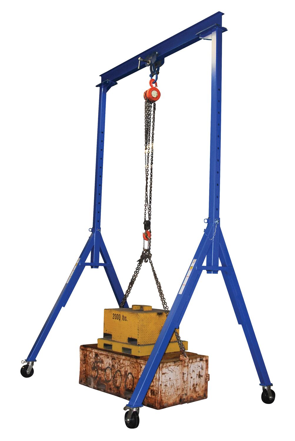 Grúas pórtico de acero ajustables de Vestil Manufacturing Corp– – Ahora disponibles en MTN Shop US. - imagen 2
