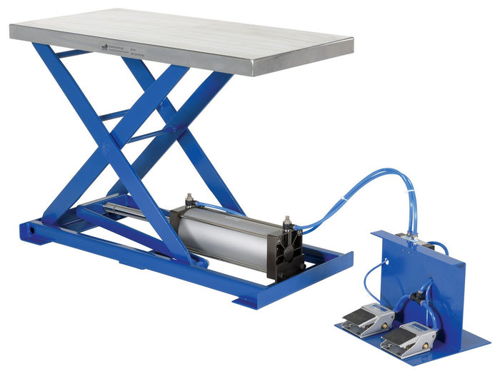 Mesa elevadora de tijera neumática Vestil Manufacturing Corp