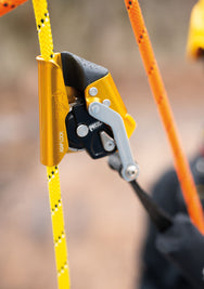 Petzl ASAP LOCK installed on rope. - imagen 3