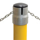 Casquillos de cadena de bolardo Vestil Manufacturing Corp