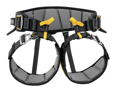 Arnés de rescate Petzl FALCON ASCENT: el Petzl FALCON ASCENT es un arnés de asiento ligero que cuenta con un punto de fijación ventral de dos partes que hace que las operaciones de rescate que implican ascenso por cuerda sean más eficientes. Disponible en 2 tamaños. Compra ahora. – Ahora disponible en MTN Shop US.