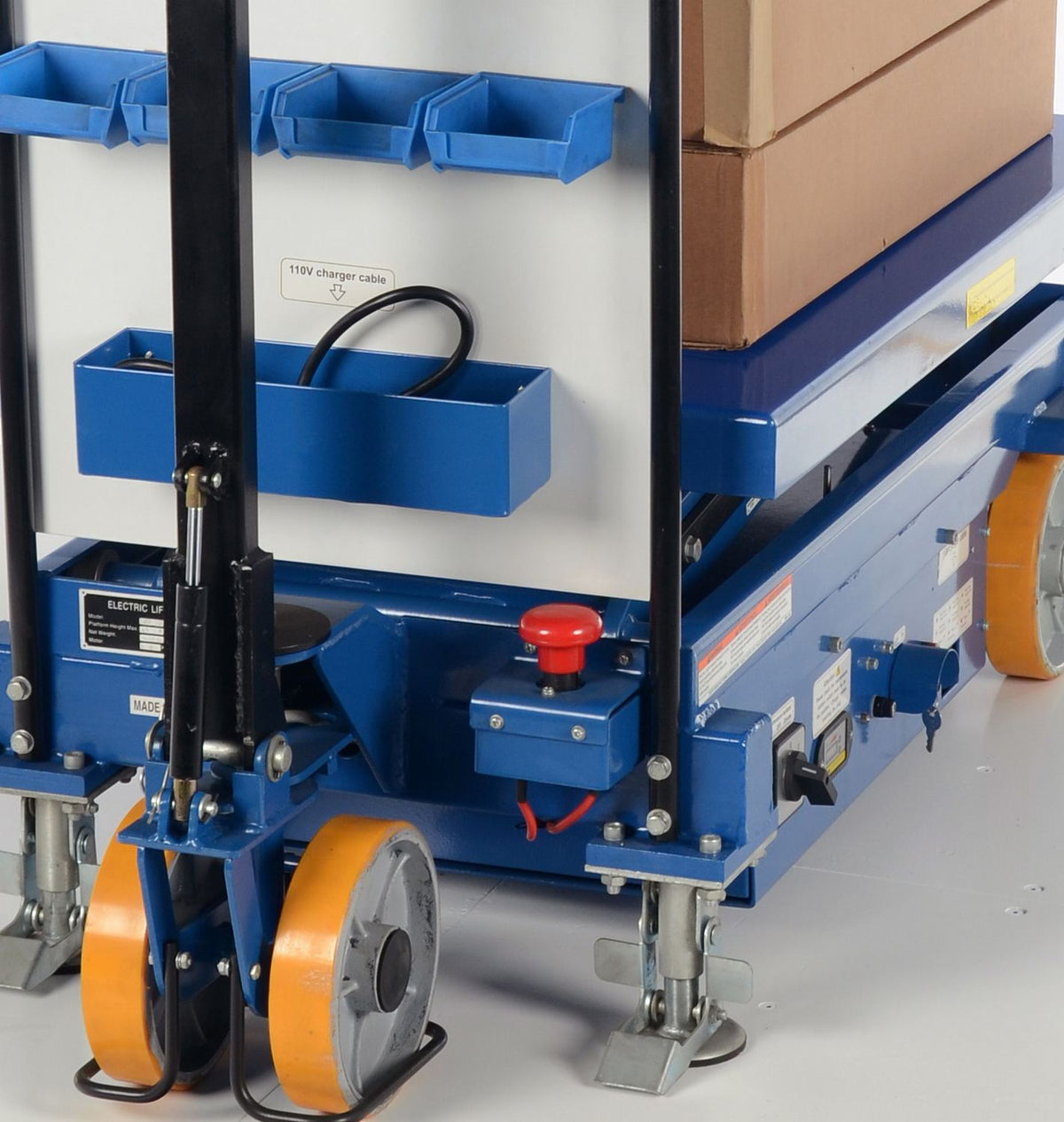 Carros de tijera hidráulicos de accionamiento y elevación motorizados de Vestil Manufacturing Corp: – Ahora disponibles en MTN Shop US. - imagen 8