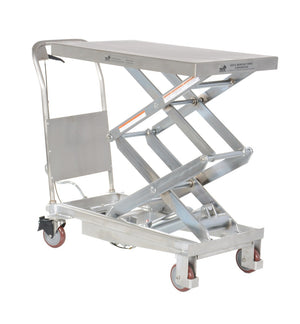 Carros elevadores hidráulicos parcialmente de acero inoxidable de Vestil Manufacturing Corp– – Ahora disponibles en MTN Shop US.